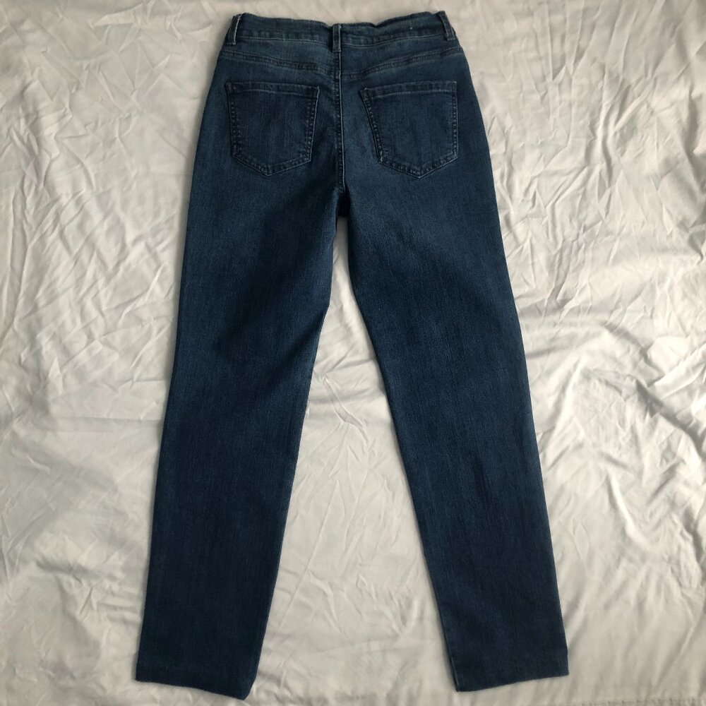 Woman's Gloria Vanderbilt Jeans Size 6 Straight Leg Amanda Like New - Picture 4 of 8